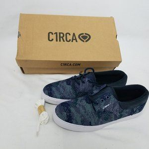 Circa Valeo SE Camo Knit Dress Blue Skate Shoes 9